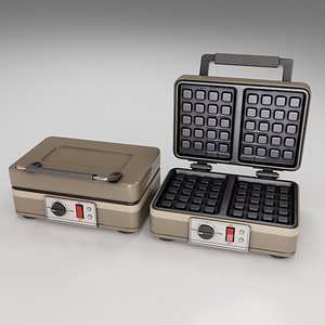 Waffle Maker Model 3D