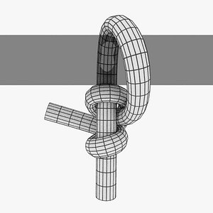 3D model knot hitch