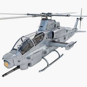 Bell AH-1Z Viper 3 Rigged