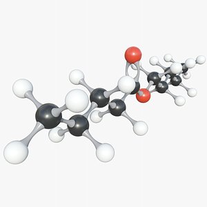 Pentyl Pentanoate  Molecule With PBR 4K 8K 3D model