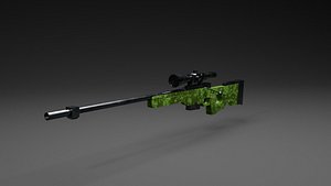 3D Gun Model