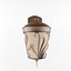 3d outdoor wall sconce