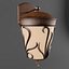 3d outdoor wall sconce