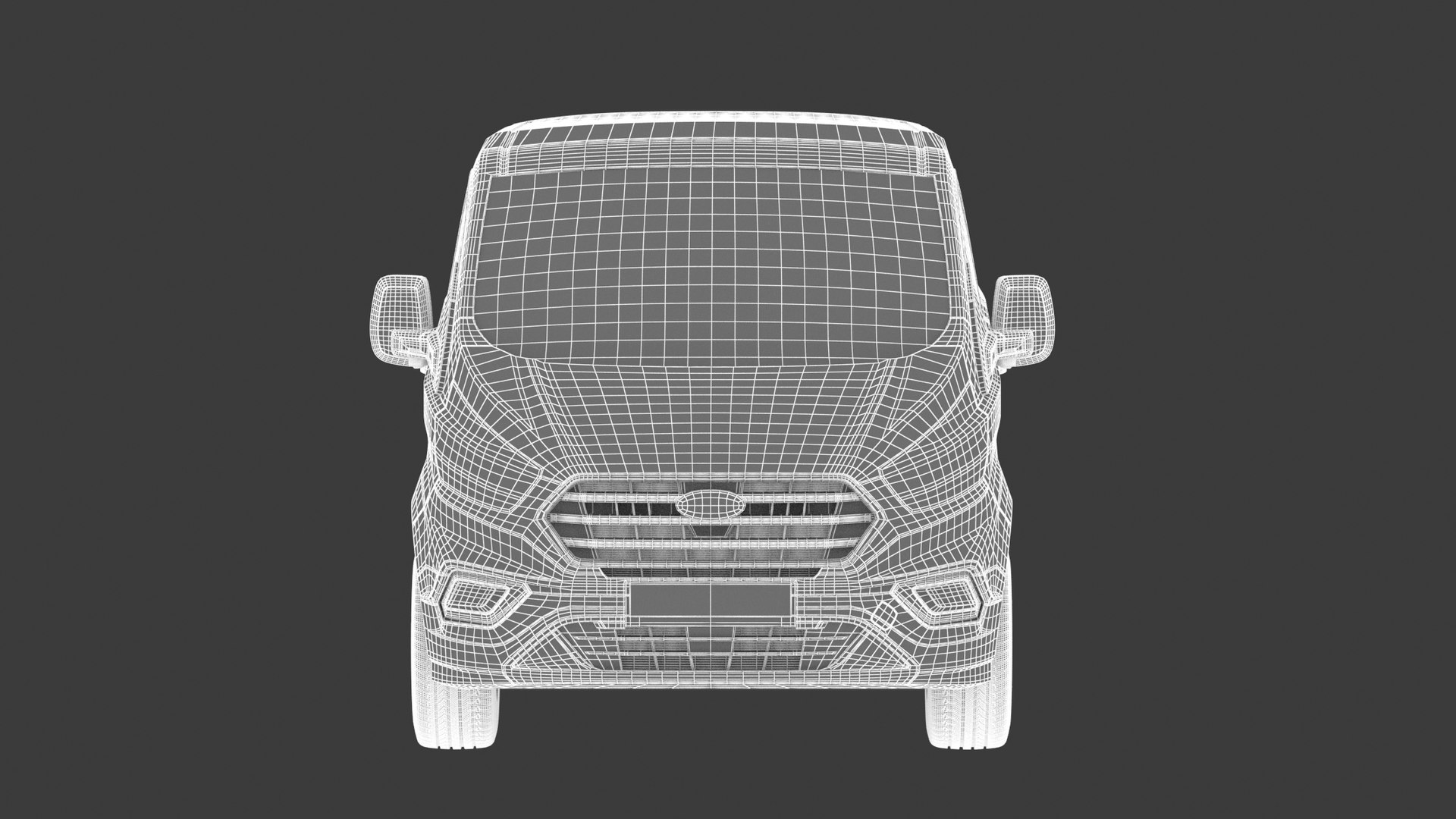 Ford Transit Cargo Van 3D Model TurboSquid 2113137