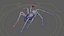 3D model Rigged spider