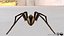 3D model Rigged spider