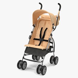 Lightweight Baby Stroller Beige