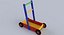 3d model kids wagon
