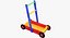 3d model kids wagon