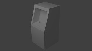 arcade machine 3d model