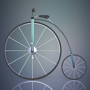 Penny farthing bicycle