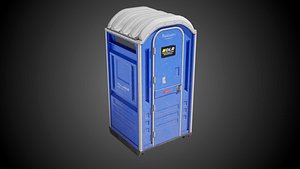 Portable Toilet Industrial Prop