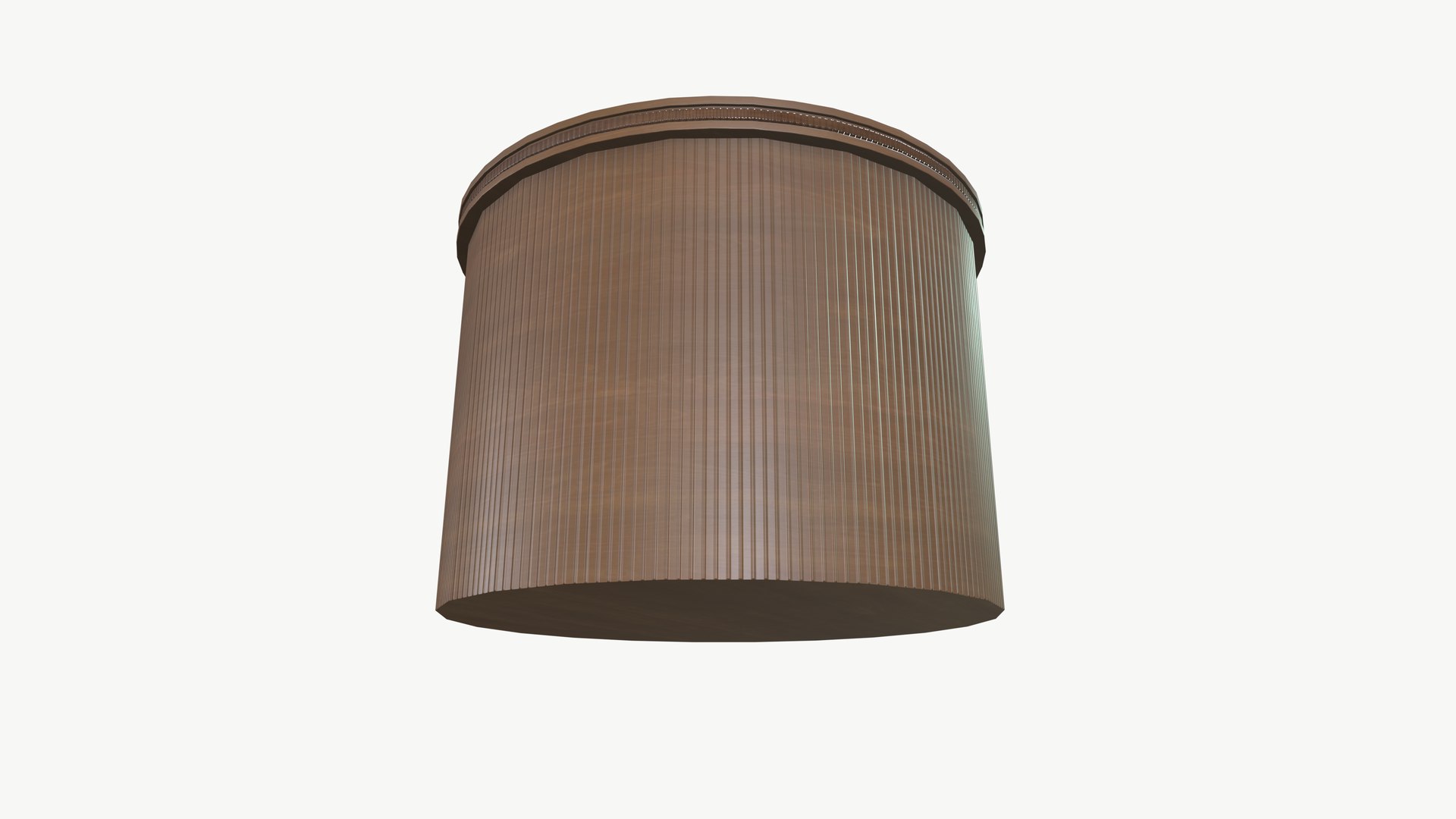 3D Model Rounded Wooden Table - TurboSquid 2429522
