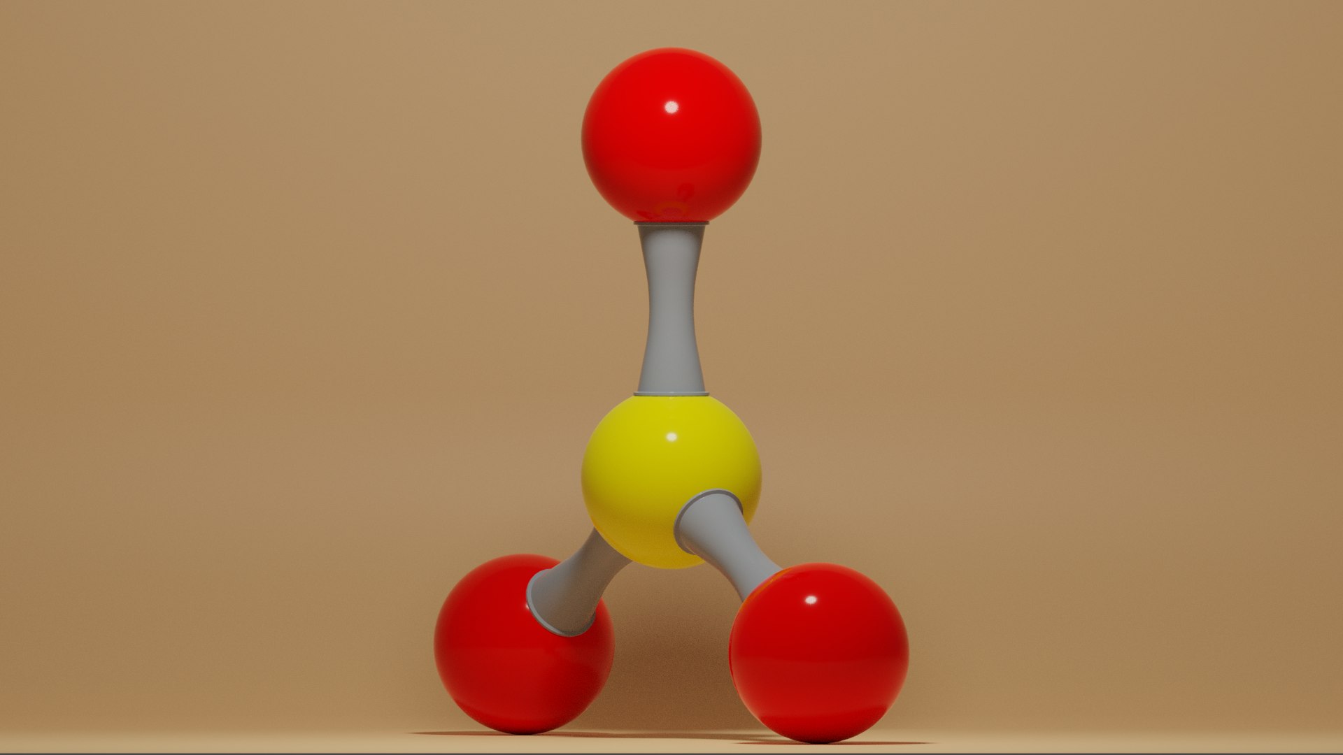 3d Sulfur Trioxide Molecule So3 Turbosquid 1721914 5122