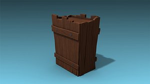 low-poly pbr 3D model
