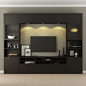 3d model besta ikea 290 880