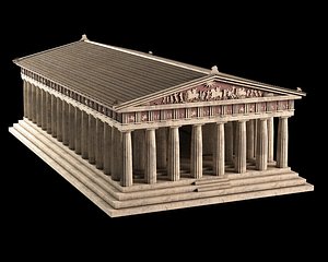 obj parthenon