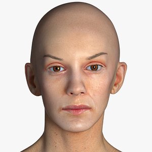 Real PBR Athena Human Head Neutral AU0