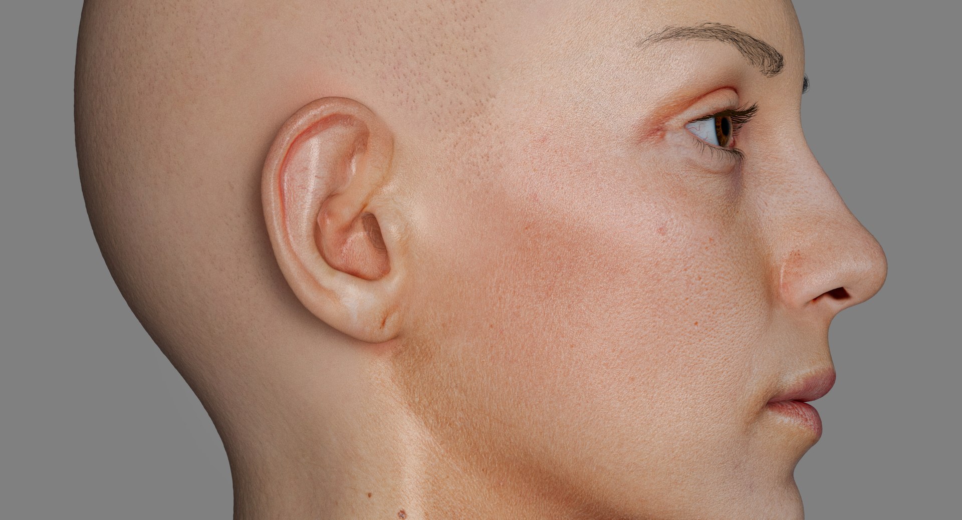 Head Human Real 3D - TurboSquid 1680855
