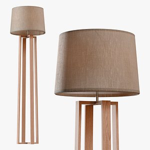 Freya Nubi FR5134-FL-01-BG floor lamp 3D model