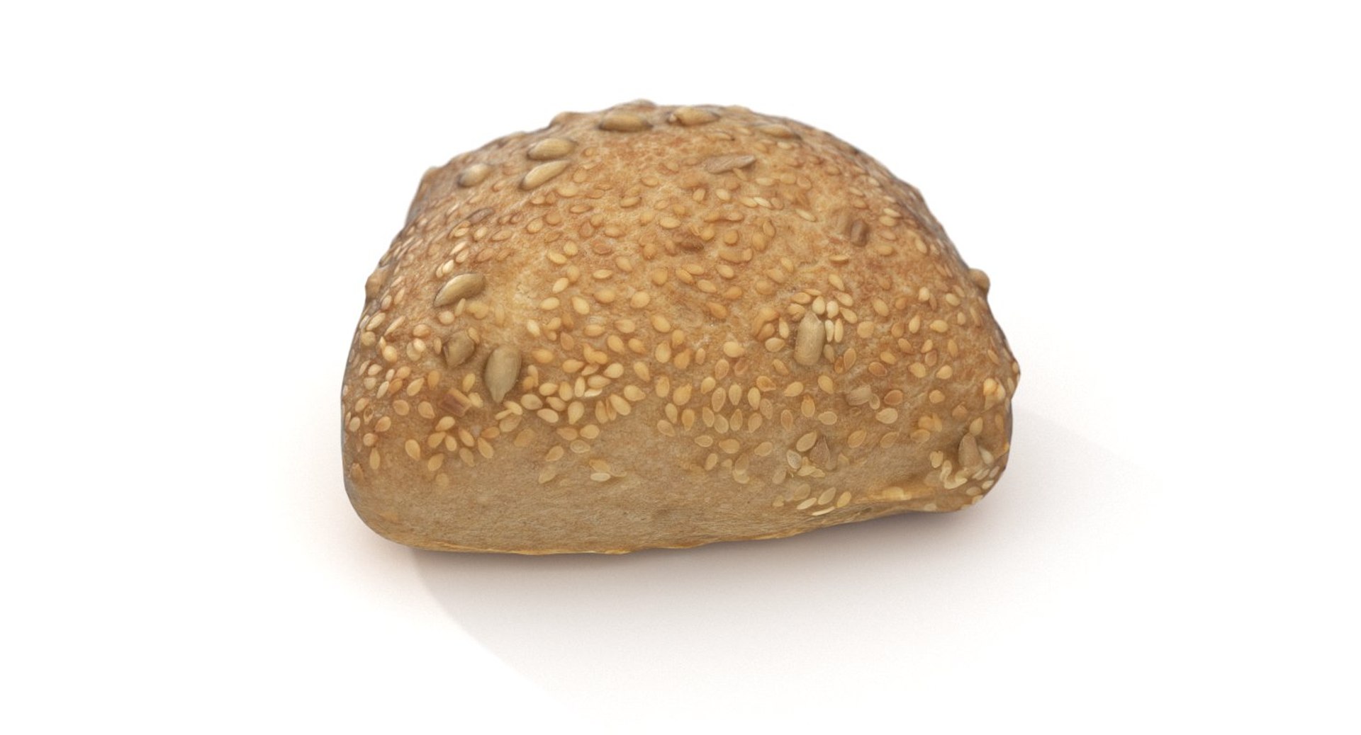 Bread roll 3D model - TurboSquid 1406733