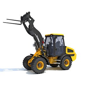 3D Wheel Loader