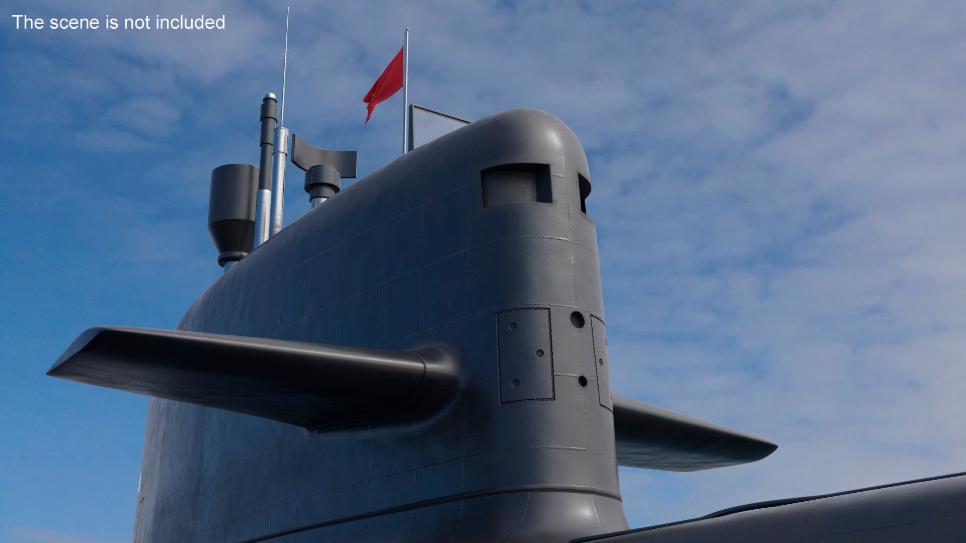 3D Chinese Navy Attack Submarine Type 039A In Water - TurboSquid 2417949