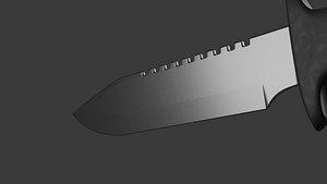 3D model Hunting knife