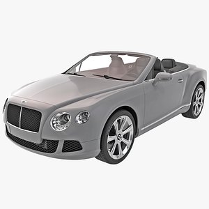 3d model bentley continental 2014 gtc