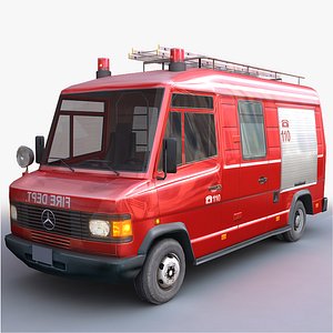 rescue van 3D model