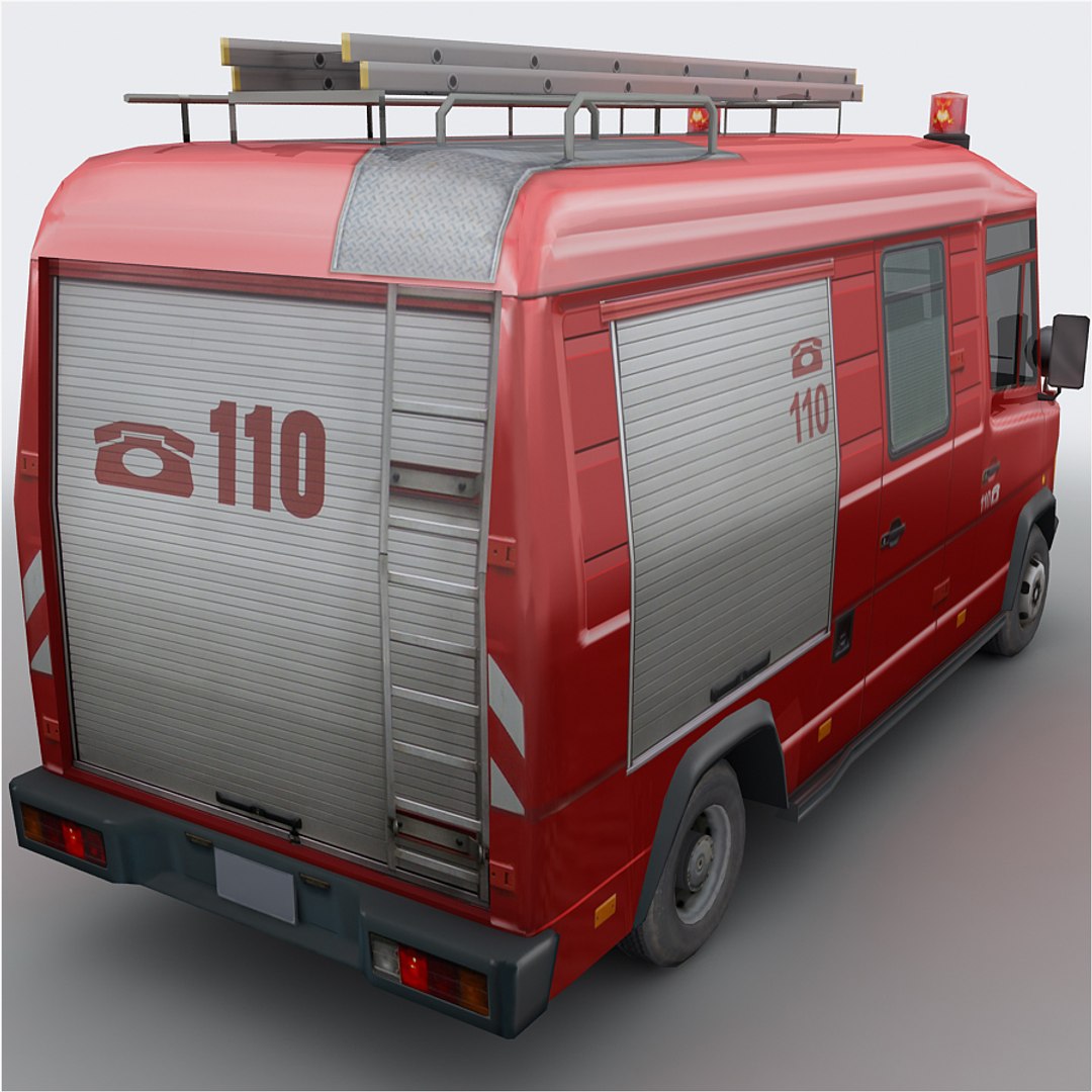 Rescue Van 3D Model - TurboSquid 1470219