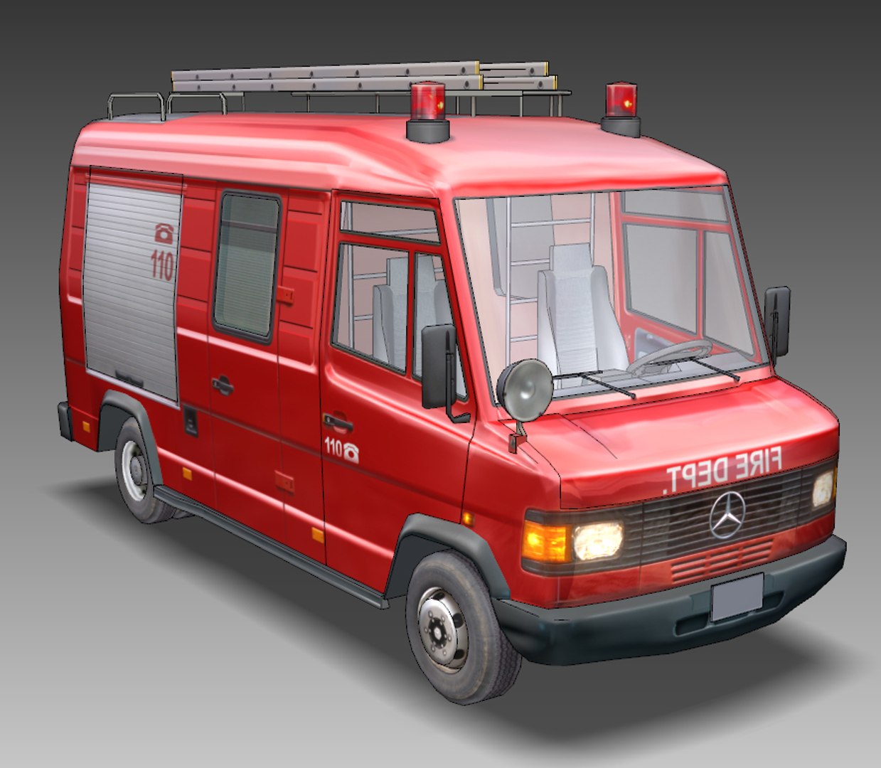 Rescue Van 3D Model - TurboSquid 1470219