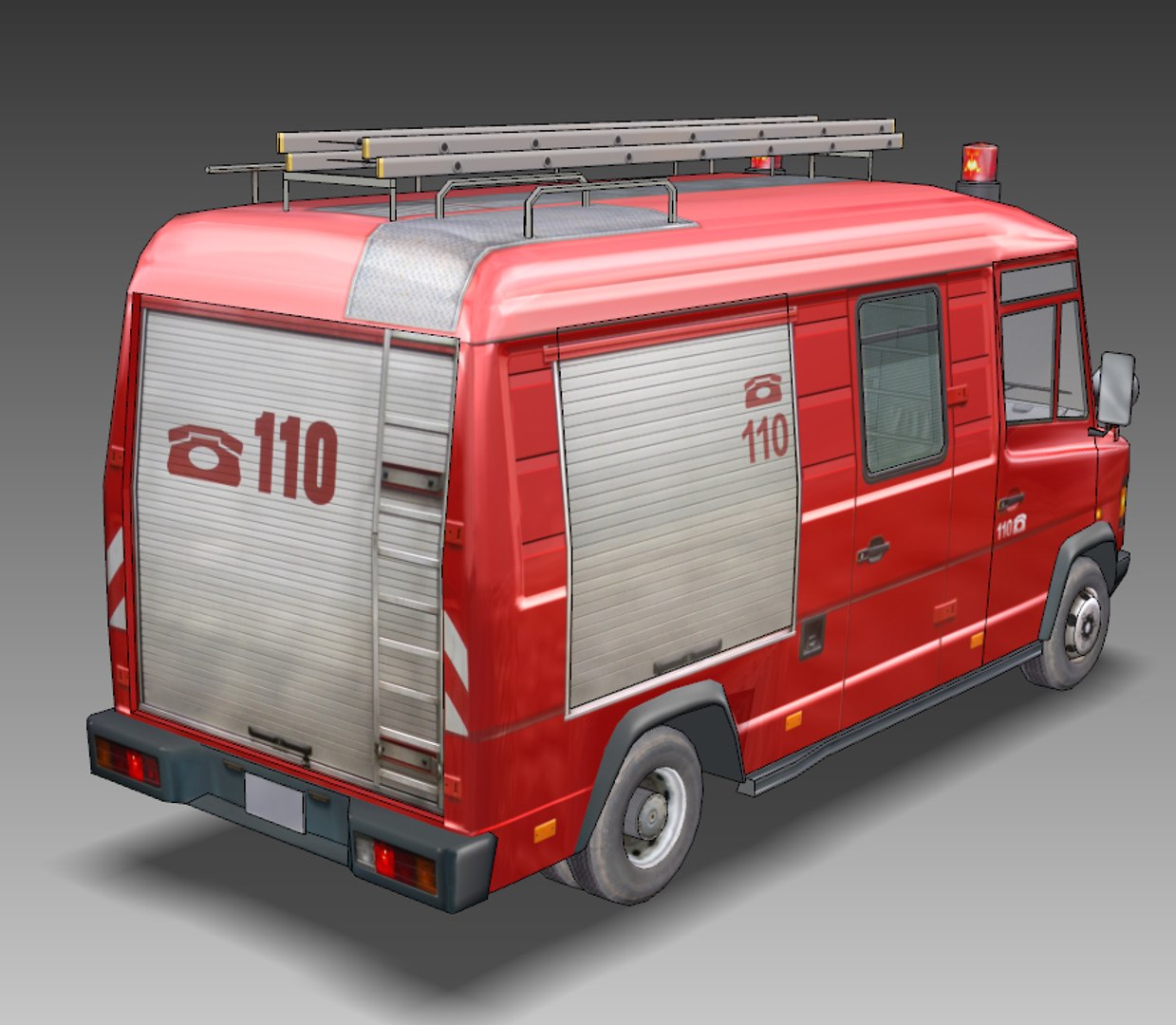 Rescue Van 3D Model - TurboSquid 1470219