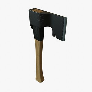 free carpenter axe 3d model