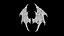 Demonic Wings 3D Print Model