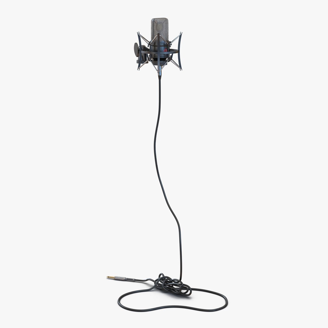 Condenser Microphone Generic 3D Model 3D model preview