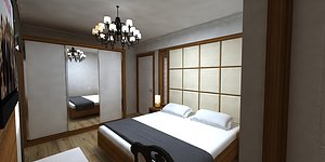 3D bedroom design