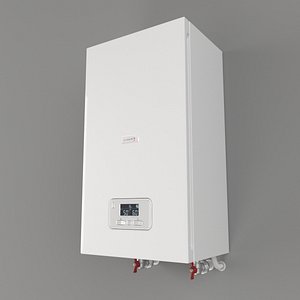 wall electric heating boiler 3D
