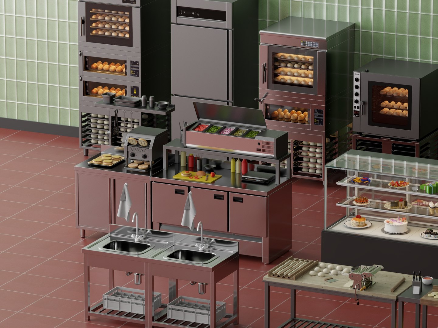 3D model Commercial Bakery Kitchen Equipment Set low-poly https://p.turbosquid.com/ts-thumb/oH/teNOQF/dR/14/jpg/1775273413/1920x1080/fit_q87/597e560e5142bf3fd4dfe5e80b198fedf488bf1e/14.jpg