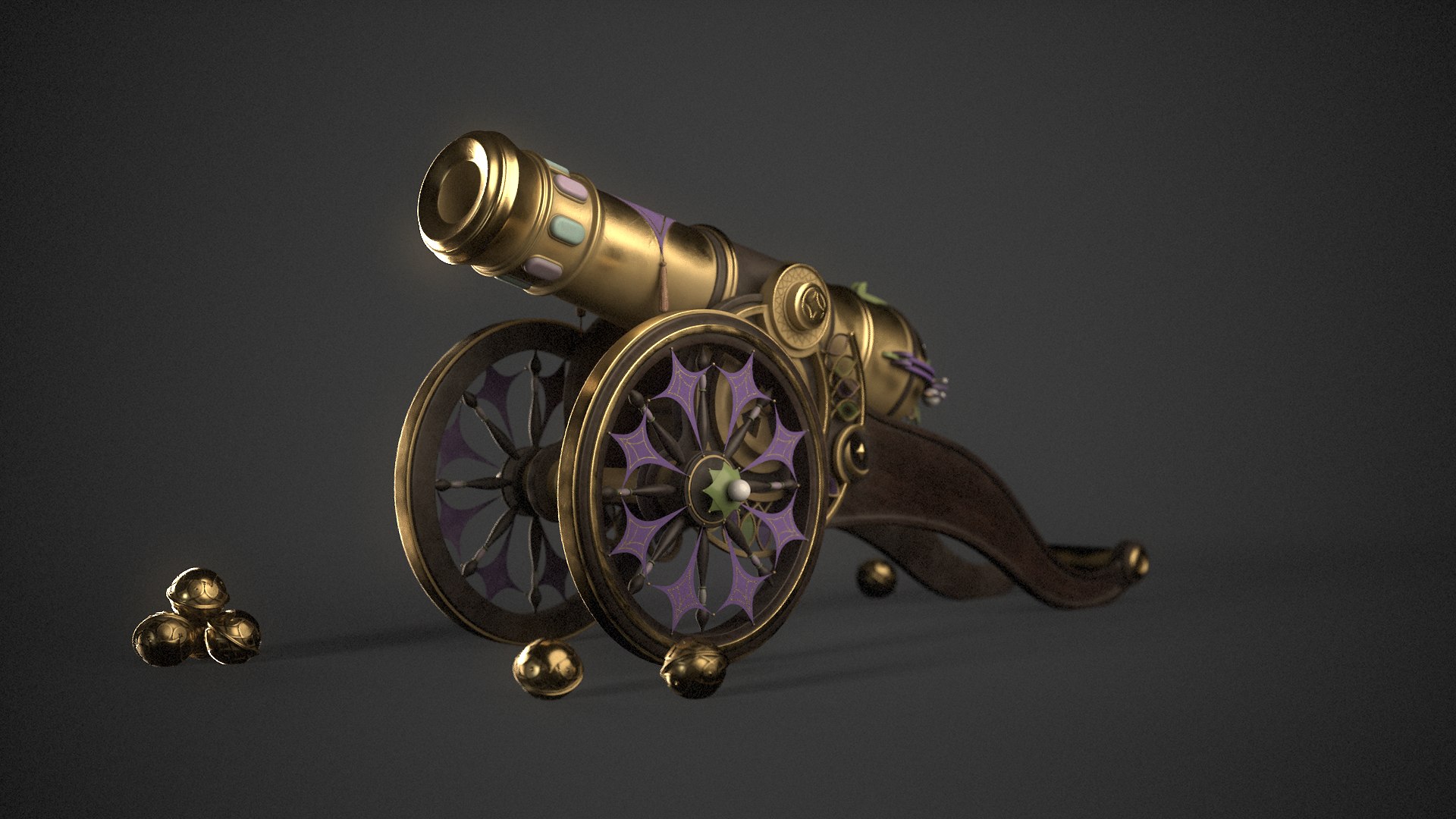 Cannon 3D Model - TurboSquid 2359691
