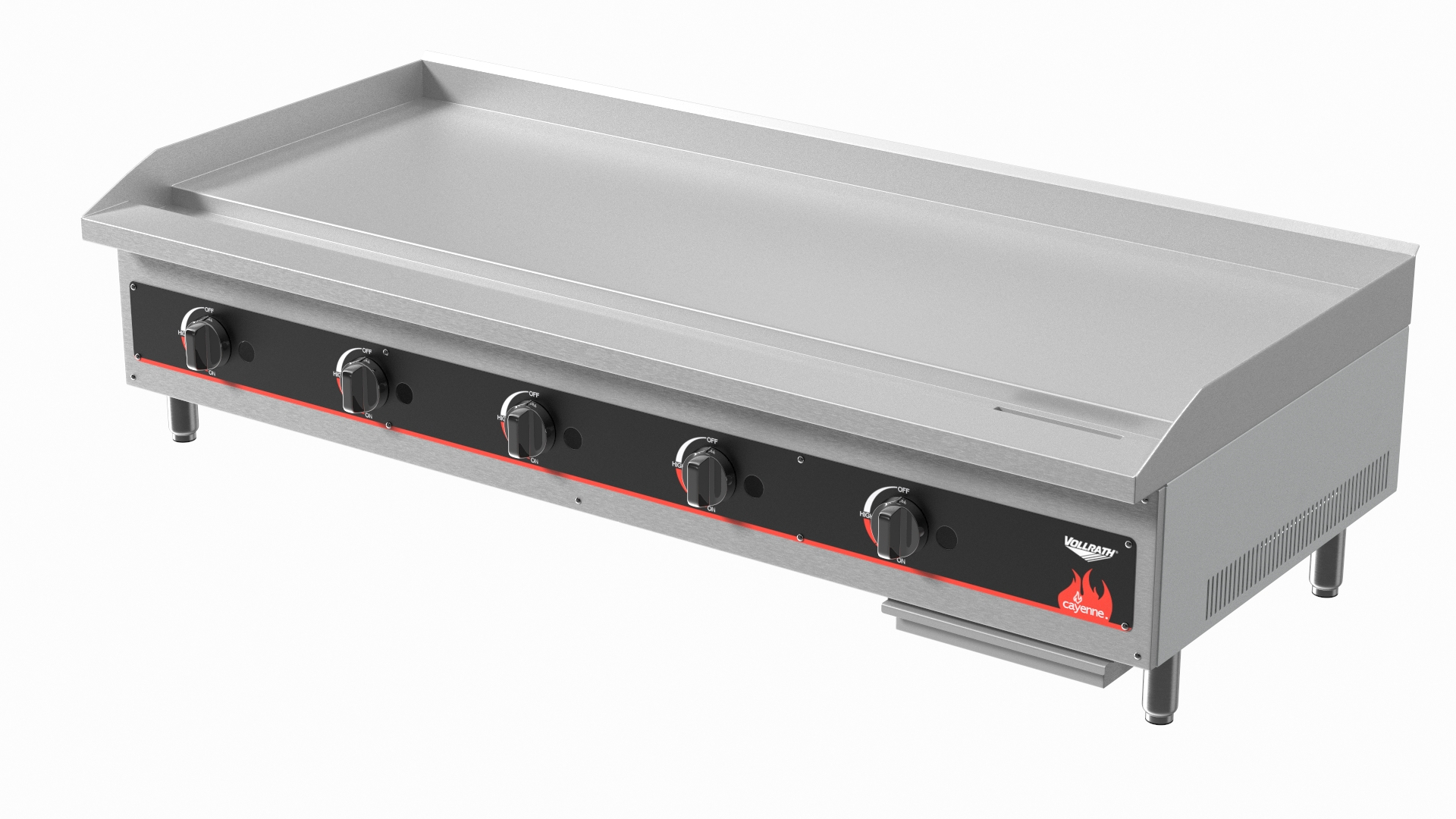 Vollrath 40840 Cayenne 60 Flat Top Gas Countertop Griddle 3D Model TurboSquid 1793896