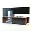 modern kitchen black 3d max