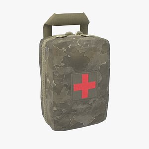 military aid kit 3D
