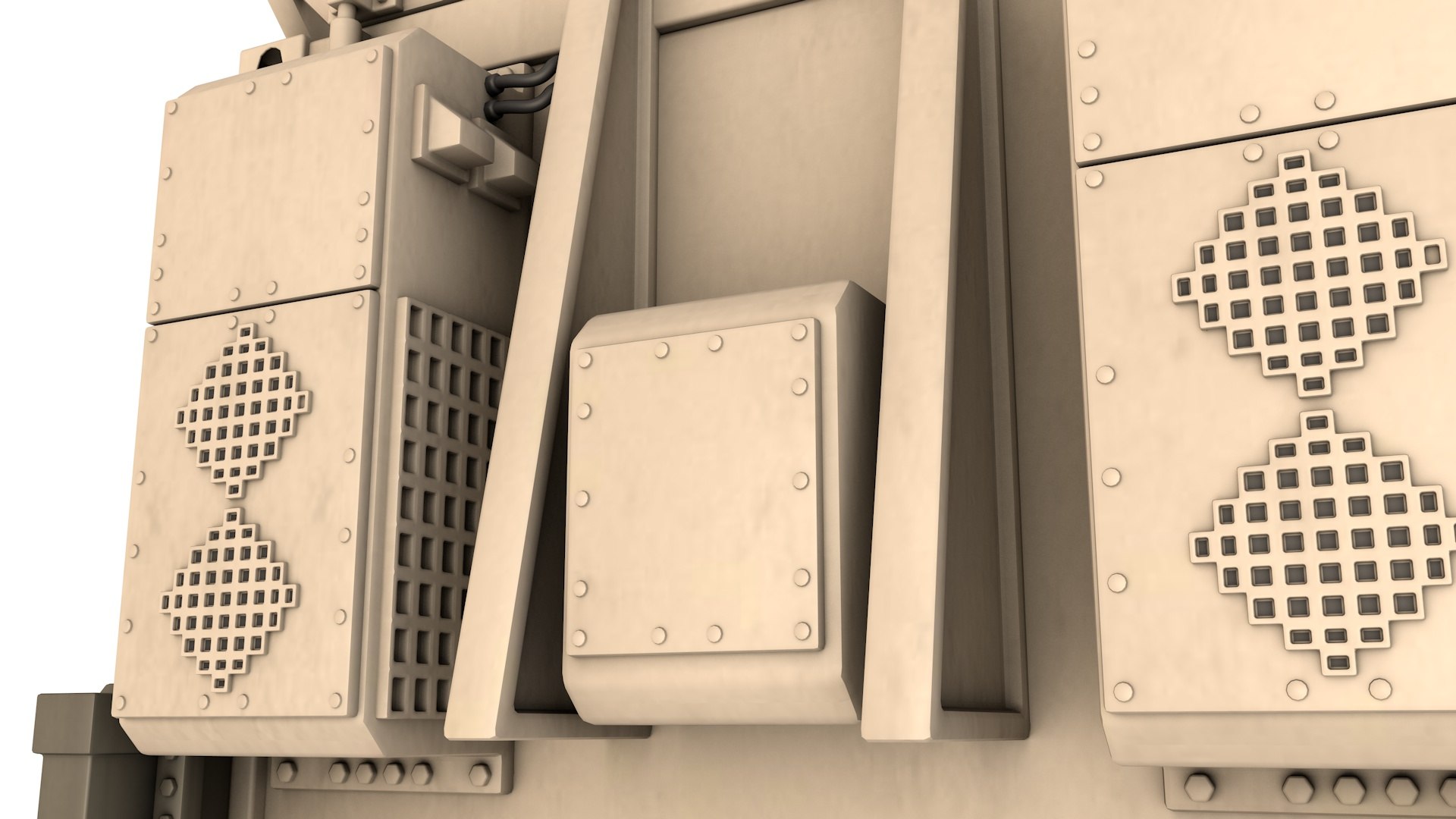 3D Iron Dome Battle Management Control Unit - TurboSquid 2016160