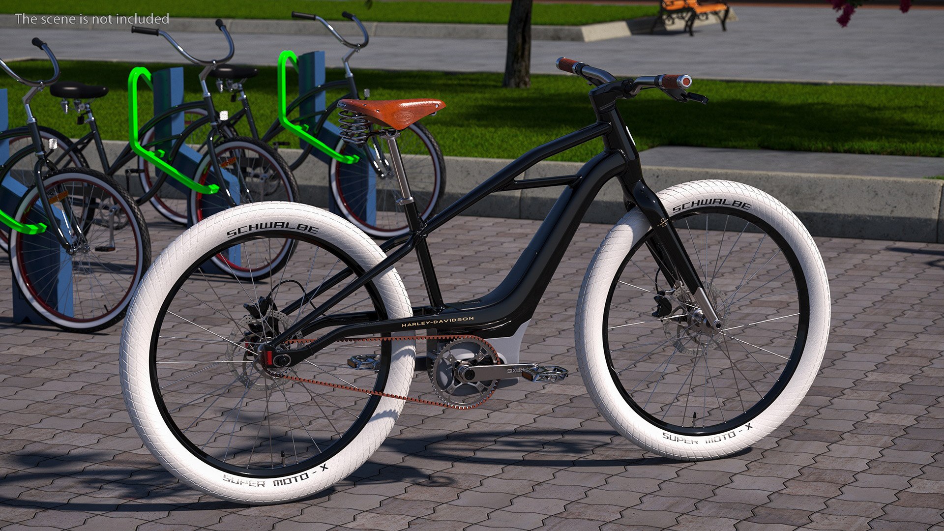 3D Electric Bike Harley Davidson Model - TurboSquid 2243549