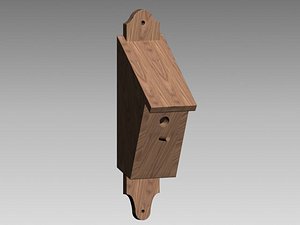 Wood Bird House Nesting Box