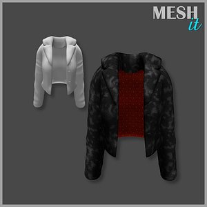 Black Fur Jacket