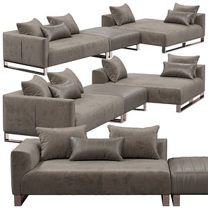 longhi fold sofa 3D