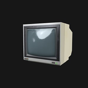 CCTV Monitor 02 VR / AR / low-poly 3d model