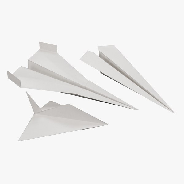 3D model Paper Planes